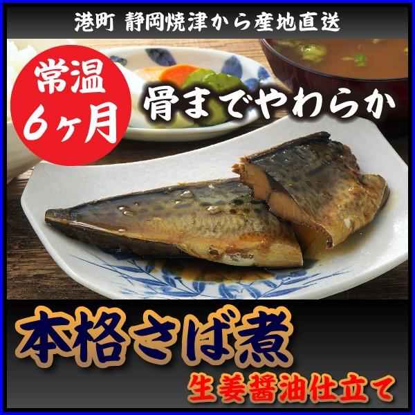 さば煮（生姜醤油煮・常温）半身 約120g