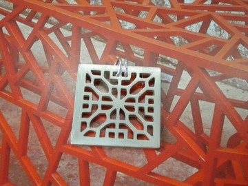 平安窗 925純銀墜子(不含鍊)