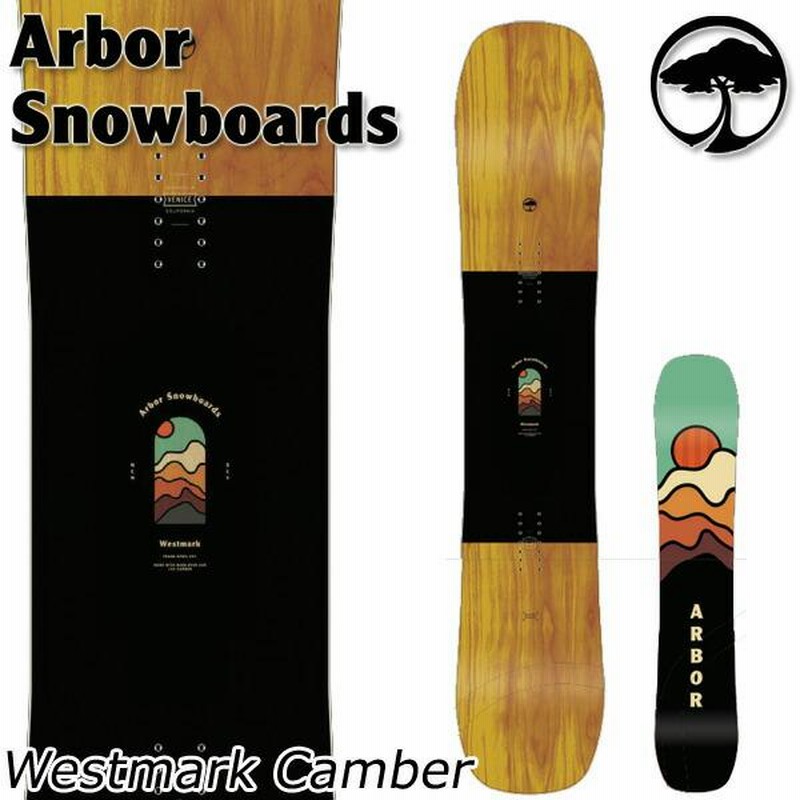 ARBOR アーバーWestmark Camber 153cm Arbor Snowboarding - Westmark Camber – Arbor Collective