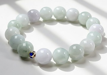 飄花翡翠手珠手鍊 | 天然緬甸玉A貨翡翠 | 送禮