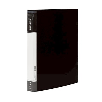 連勤LAN CHYN PP二孔無耳圓夾/LC-9002A/黑