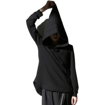 春秋韓版新品潮男裝外套個性大碼另類日系暗黑者巫師帽青年衛衣