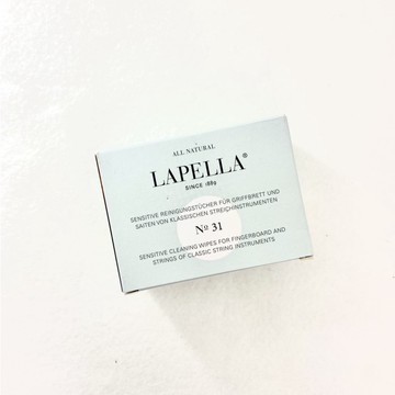 LAPELLA NO.31 指板.琴弦保養清潔濕巾 7片裝-愛樂芬音樂