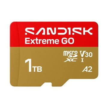 Sandisk Extreme GO 1TB microSDXC UHS-I U3 V30 A2 手機 記憶卡 讀取速度:240MB/s