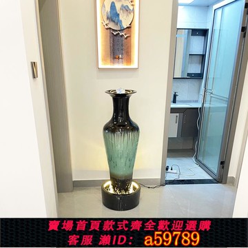 【廠家直銷 可打統編】景德鎮禪意循環流水噴泉招財擺件客廳辦公室霧化器加濕器開業禮品