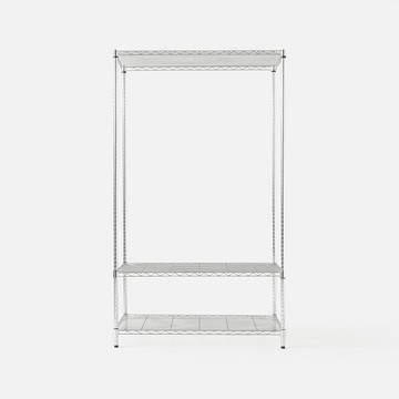 特力屋鍍鉻三層架寬106*深60*高180公分