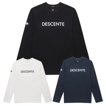 Descente 迪桑特 長袖上衣 男裝 排汗 黑/白/藍【運動世界】SQ323UTL91-BLK0/SQ323UTL91-WHT0/SQ323UTL91-NAVY