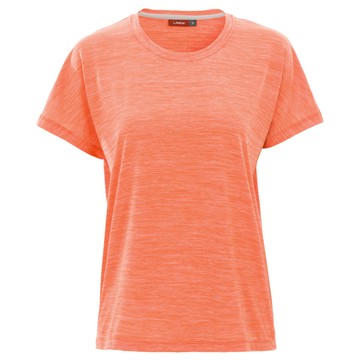 【10/5起 加10元多一件】沁涼網眼T-shirt-甜瓜橙(女264114851)