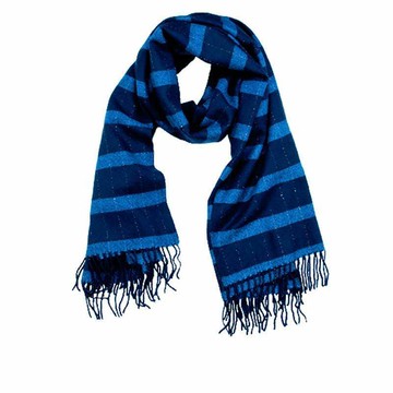 Admiral 藏藍條紋披肩