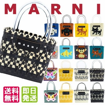 MARNI フラワーカフェ ドッグ トートバッグ