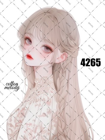 original sticker no.4265 人物貼紙 原創貼紙 原創人物貼紙 裝飾貼紙 cotton melody
