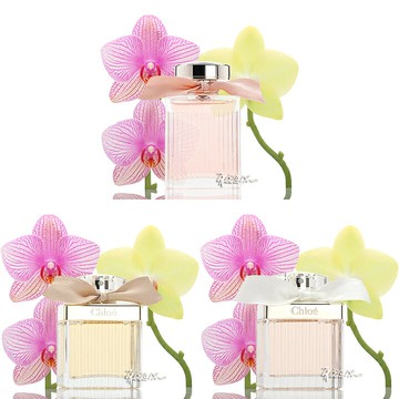 CHLOE蔻依同名女士香水 肉黃粉絲帶 玲瓏玫瑰30 50 75ml