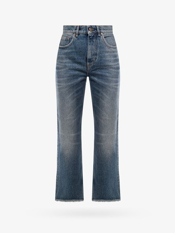 Derin new cropped flare jeans with back logoed patch - GOLDEN GOOSE DELUXE BRAND - gender_Woman