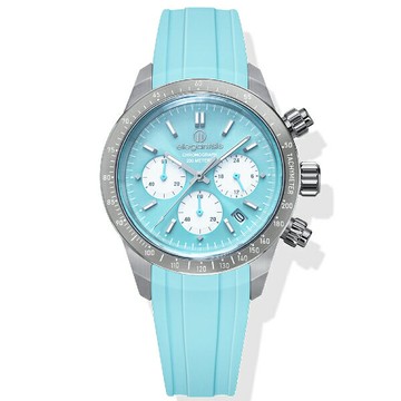 elegantsis 傑本尼氏 JT41QS 馬卡龍色系女錶 -天藍 ELJT41QS-VU03LC 錶徑41MM｜樂天全館特惠中★指定刷卡回饋10%