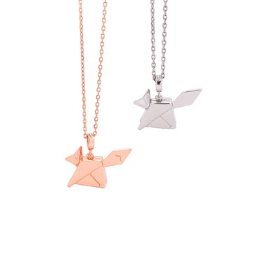 AN04 摺紙小狐頸鏈