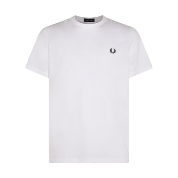 Fred Perry - White Cotton T-shirt