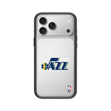 iPhone 17 Pro Max Mod NX -邊框背蓋組合 (相機按鈕) 黑 - NBA - Logo-猶他爵士 Utah Jazz - Light