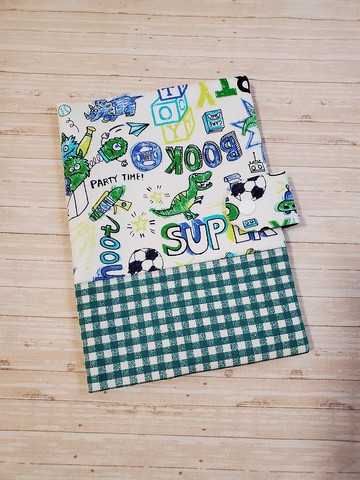 蠟筆恐龍 可繡字 寶寶手冊套 兒童手冊套