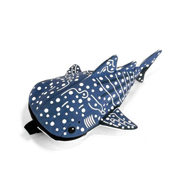 設計款WS117f - 【純棉帆布】鯨鯊立體造型背包#S