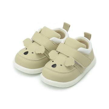 MIO 無尾熊休閒鞋 杏 中小童鞋