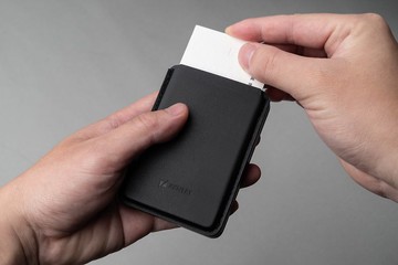 Zenlet 3 系列面板 名片夾 皮革 識別證 Magsafe 碳纖