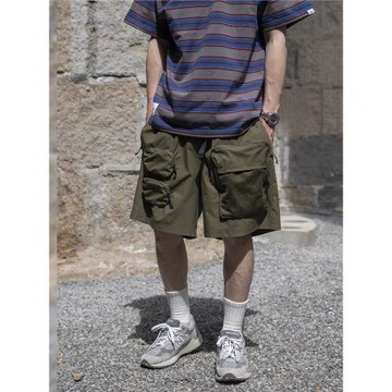 CURRAHEE男士戶外機能風多口袋立體兜工裝夏季百搭潮流休閑短褲