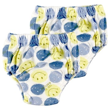 PUKU 藍色企鵝 Summer幼兒學習褲 - 訓練褲  L  藍色 + 白色 + 黃色  2件