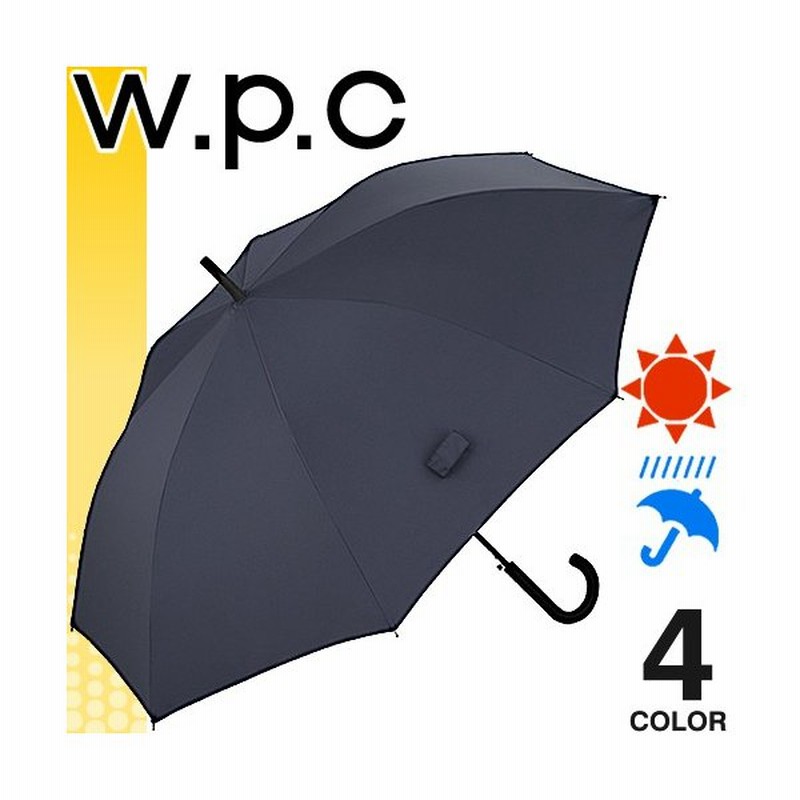 Wpc W P C 傘 長傘 日傘 アンヌレラ ロング 60 メンズ レディース ダントツ撥水 超撥水 軽量 晴雨兼用 ジャンプ 60cm 大きい おしゃれ ブランド 黒 ブラック 通販 Lineポイント最大0 5 Get Lineショッピング