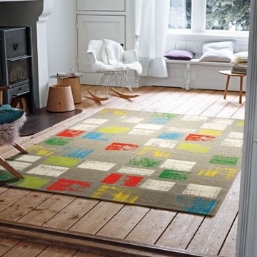 【山德力】ESPRIT 土耳其地毯 160x225cm 繽紛棕