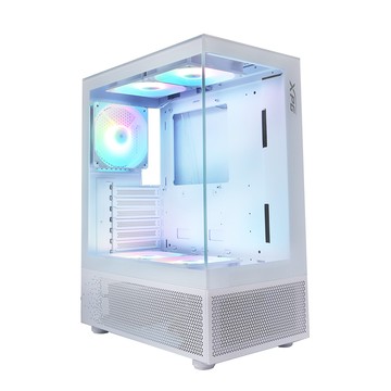 XPG 威剛 INVADER X MINI White ATX電腦機殼(白色)