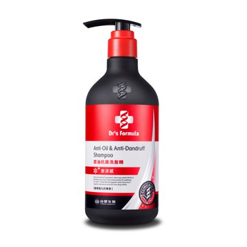 （任2件$539）【Dr's Formula台塑生醫】第三代控油抗屑洗髮精（580g）升級激涼款  活動至1/31