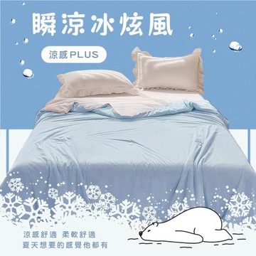 BELLE VIE 極凍酷涼冰炫風雙面涼感被 150x200cm (多色任選) 涼感plus+ 冰冰被 Q-Max涼被 薄被