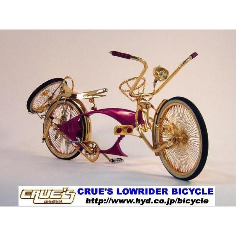 CRUES LOWRIDER クルーズ ローライダー クローム ローチャリ ビーチ