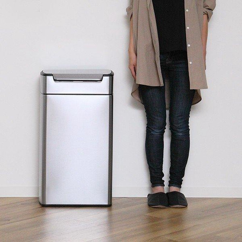 正規品 ゴミ箱 シンプルヒューマン simplehuman 40L タッチ