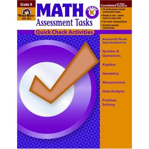 Math Assessment Tasks  Grade K (Math Assessment Series)