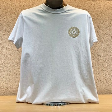 (Little bee小蜜蜂精品)Versace Jeas VJ白短T-Shirt(零碼款式)(L/2XL)