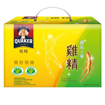 【蝦皮直營】桂格 養氣人蔘雞精 禮盒 68ml/瓶x18瓶 原廠直營 官方正貨 國家健康食品雙效認證 抗疲勞+護肝