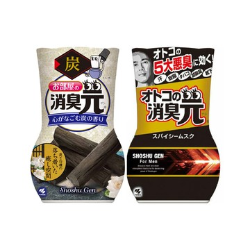 日本小林製藥室內消除汗味男用 衛浴廁所炭香芳香劑400ml 松果購物 買不完的生活好物 Line購物