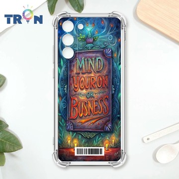 TRON 三星 S22 PLUS 少管閒事 四角防摔載具殼 軟殼 手機殼