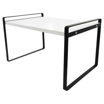 上手家居 單層桌上置物架  20.5 x 17.5 x 30cm  象牙白  1個