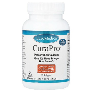 EuroMedica, CuraPro®，60 粒軟膠囊