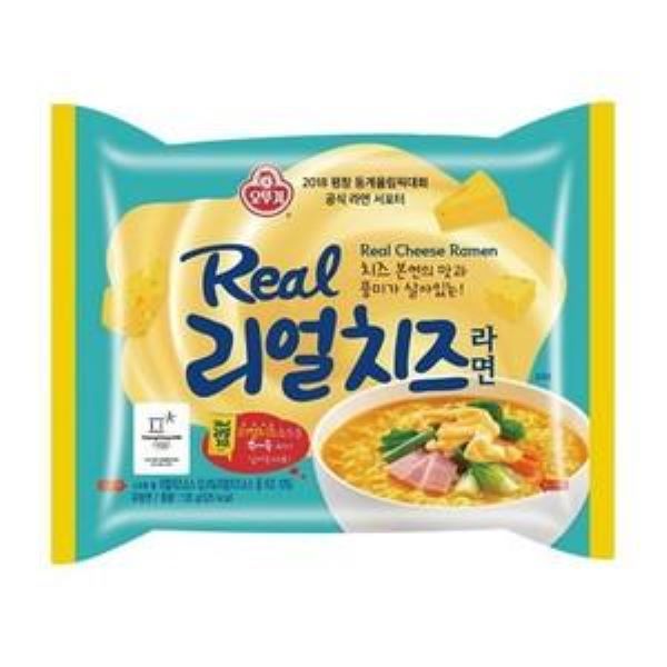 リアルチーズラーメン 135g4個入りパック 韓国ラーメン インスタントラーメン