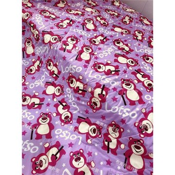 日單卡通雙面超冷感冰絲龍貓三麗歐草莓熊面包超人夏涼被空調被