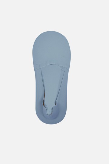 Light Slate Grey Cotton No-Show Socks One Size-LightSlateGrey
