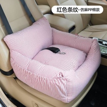 車載狗窩狗狗安全座椅寵物車載便攜式狗窩安全帶固定墊亞馬遜熱賣