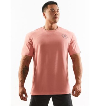 悍蘇體育力量訓練服男女款運動健身休閑短袖服訓練服圓領吸汗短袖