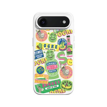 iPhone Air SolidX 白 - Shrek - 史瑞克貼紙集