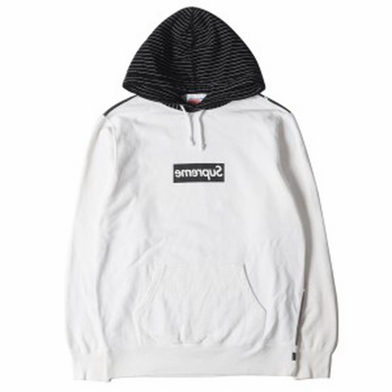 supreme シュプリーム コムデギャルソン コラボパーカー ボックスロゴ-