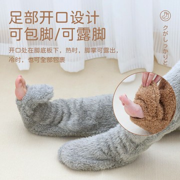 熱銷護膝蓋保暖老寒加絨腿加厚男女士關節加長老年人秋冬長筒過膝護腿