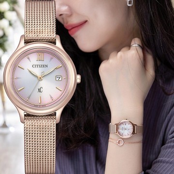 CITIZEN 星辰錶  XC 七夕情人節推薦款 光動能女錶-EW2635-54Z